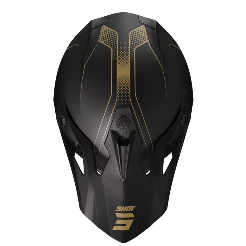 Shot Pulse Edge κράνος motocross χρυσό ματ προσφορά