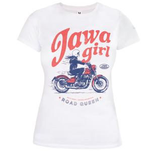 Γυναικείο T-shirt JAWA Girl λευκό