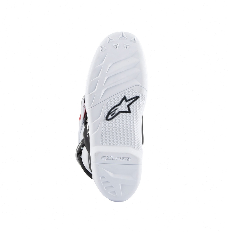 Μπότες Motocross Alpinestars Tech 7 S για Παιδιά Λευκό-Μαύρο-Κόκκινο-Μπλε-Μωβ
