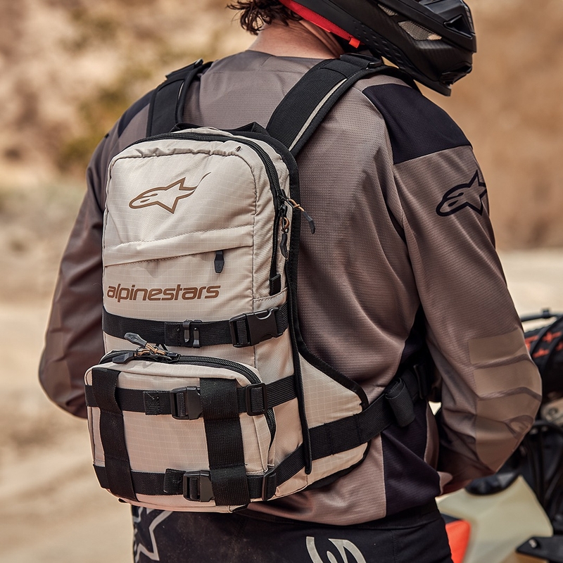 Σακίδιο πλάτης Alpinestars Techdura Tactical γκρι-μαύρο 9 l