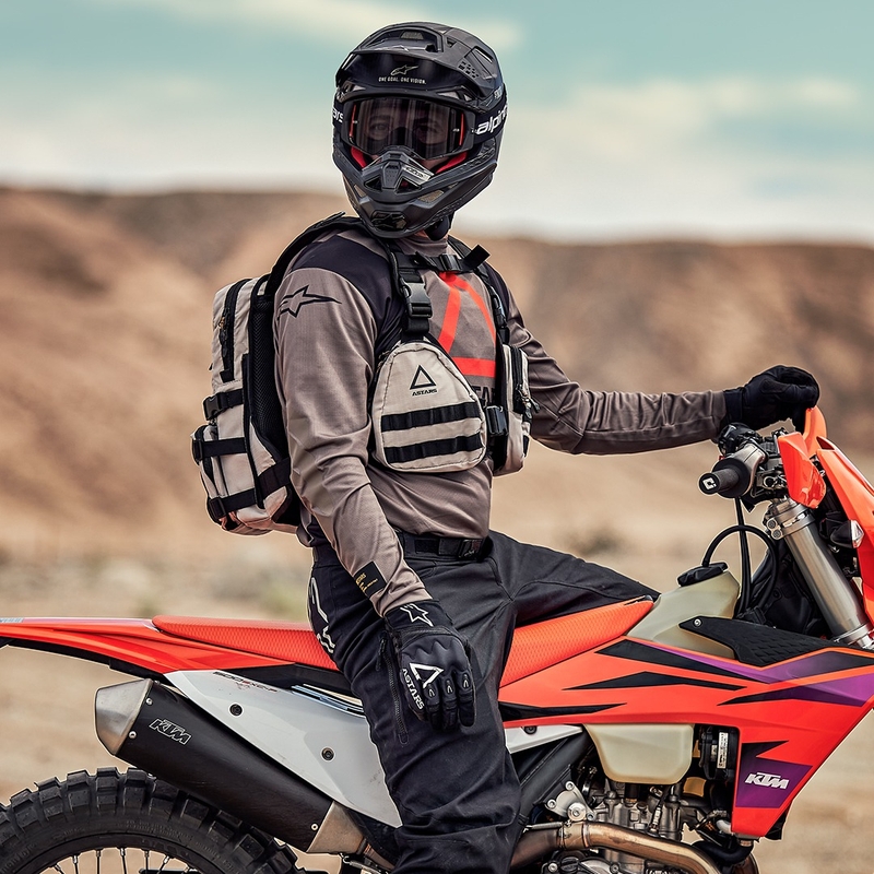 Σακίδιο πλάτης Alpinestars Techdura Tactical γκρι-μαύρο 9 l