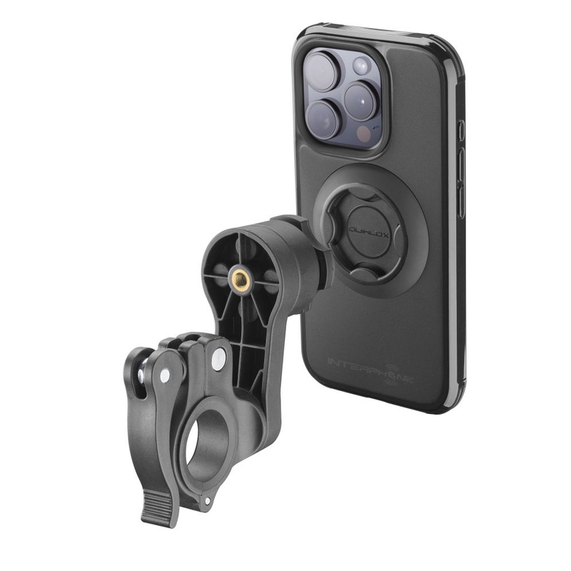 Προστατευτικό κάλυμμα Interphone QUIKLOX Tetraforce - Apple iPhone 15 Pro Max μαύρο