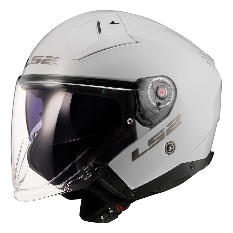 Ανοιχτό κράνος μοτοσικλέτας LS2 OF603 Infinity II Solid White