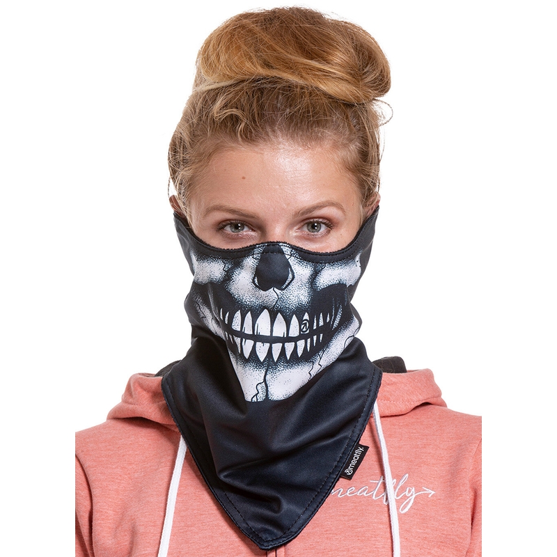Meatfly Frosty κρανίο Neckwarmer