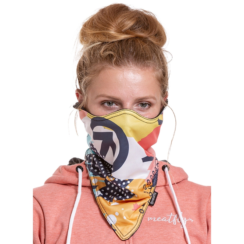 Meatfly Frosty 4 Pastel Splash Neckwarmer