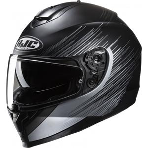 Ενσωματωμένο κράνος μοτοσικλέτας HJC C70N Sway MC5SF μαύρο-γκρι
