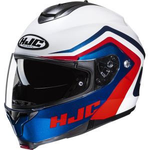 HJC C91N Nepos MC21 κόκκινο-μπλε-λευκό αναδιπλούμενο κράνος μοτοσικλέτας
