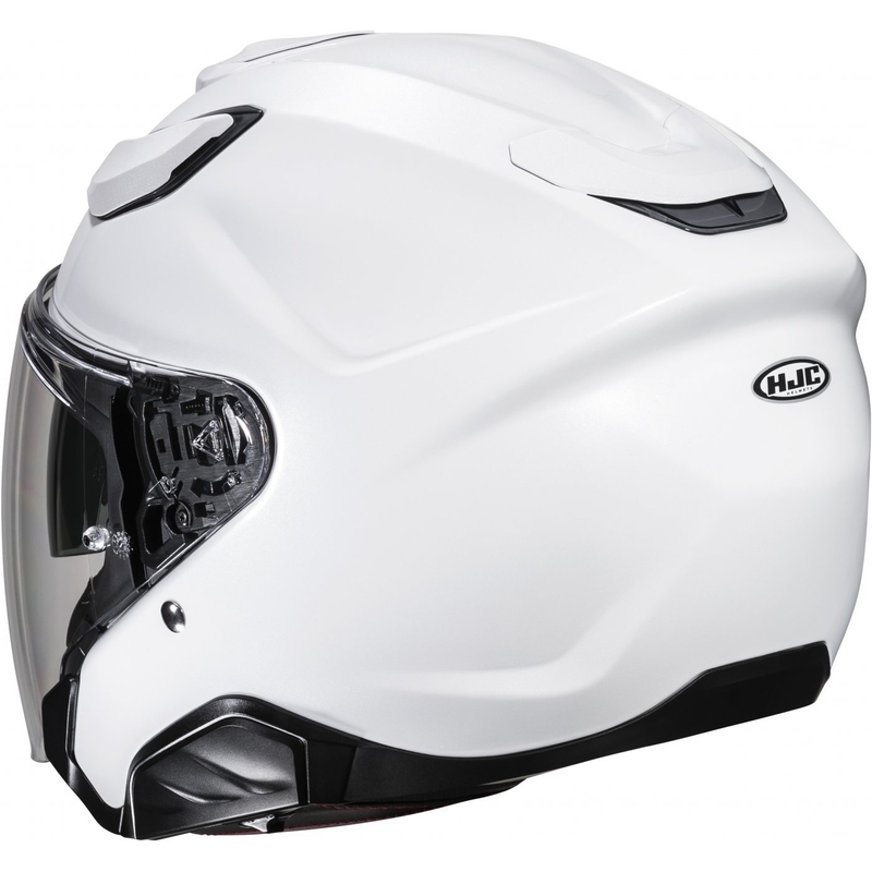 Ανοιχτό κράνος μοτοσικλέτας HJC F31 Solid pearl white
