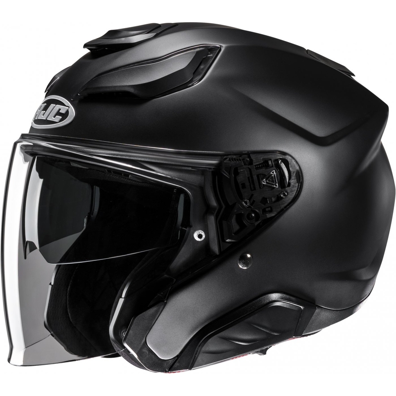 Ανοιχτό κράνος μοτοσικλέτας HJC F31 Solid black