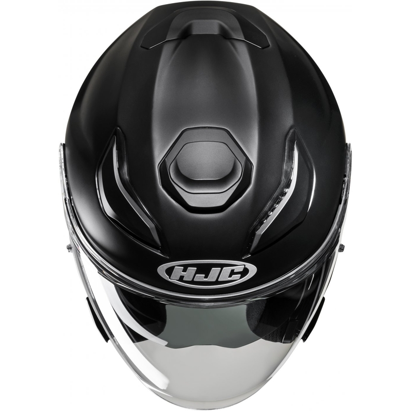 Ανοιχτό κράνος μοτοσικλέτας HJC F31 Solid black