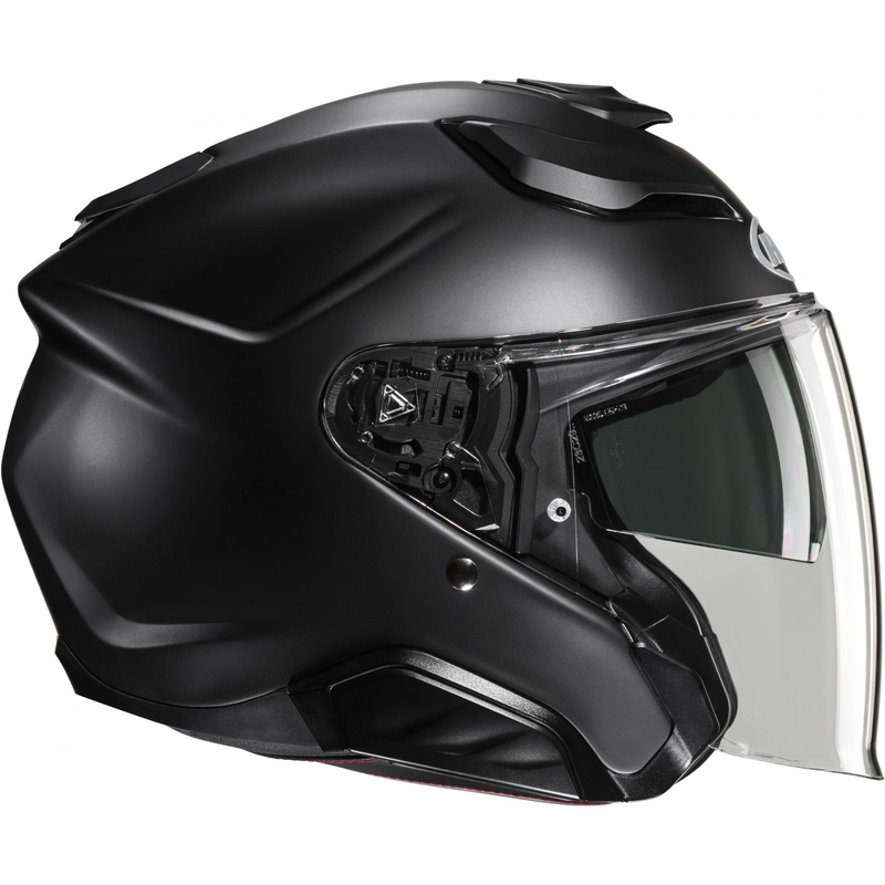 Ανοιχτό κράνος μοτοσικλέτας HJC F31 Solid black
