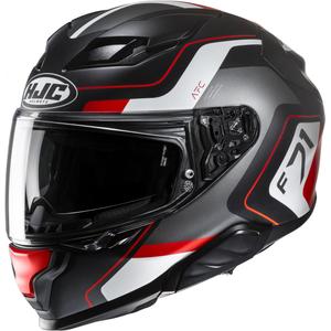 HJC F71 Arcan MC1SF μαύρο-γκρι-κόκκινο ολοκληρωμένο κράνος μοτοσικλέτας