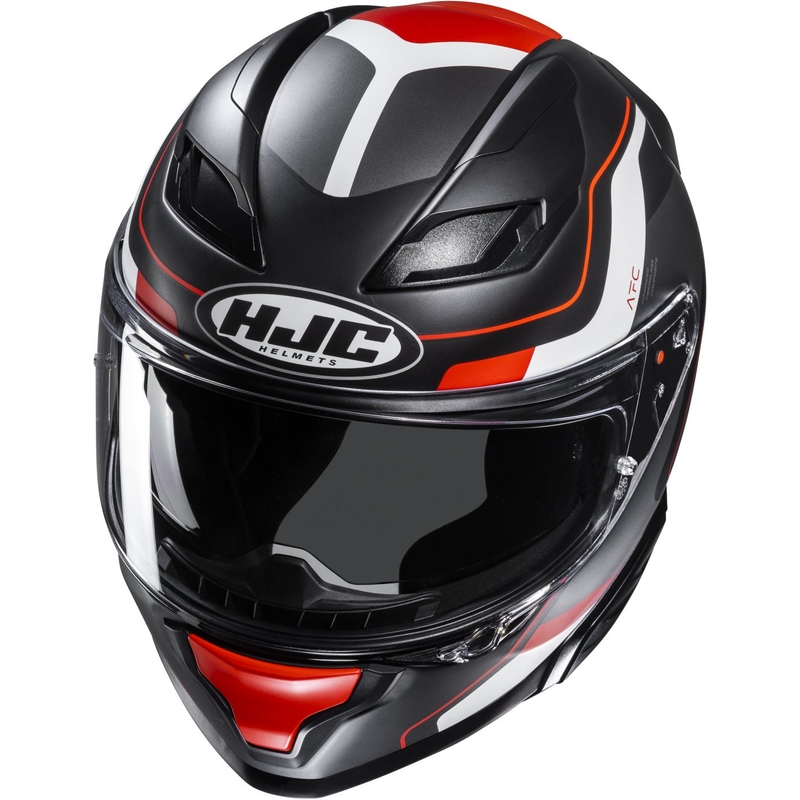 HJC F71 Arcan MC1SF μαύρο-γκρι-κόκκινο ολοκληρωμένο κράνος μοτοσικλέτας