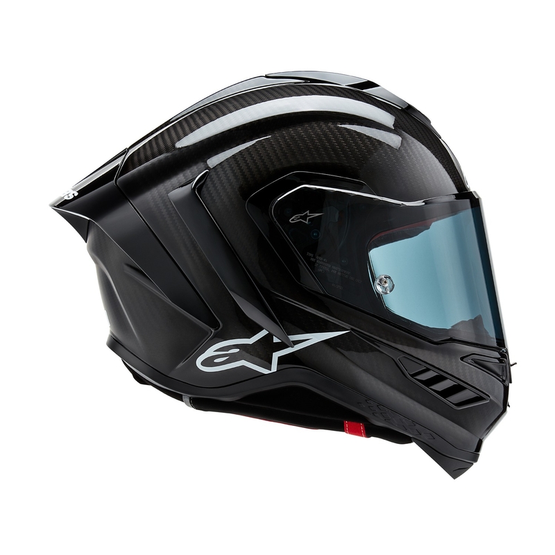 Κράνος μοτοσικλέτας full-face Alpinestars Supertech R-10 Solid μαύρο άνθρακα