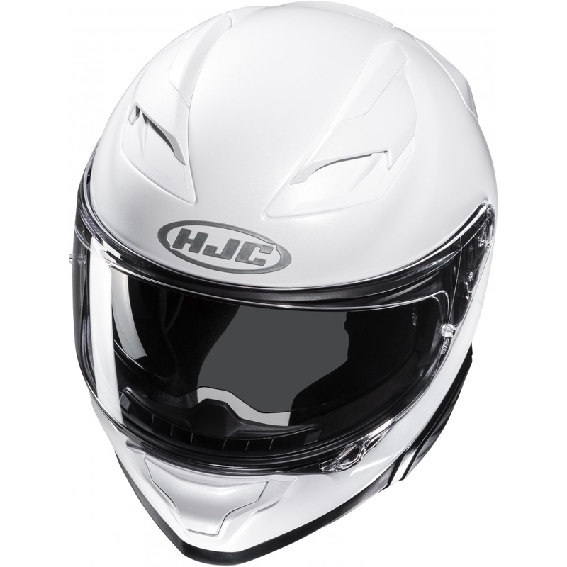 HJC F71 Solid Pearl White Integral κράνος μοτοσικλέτας