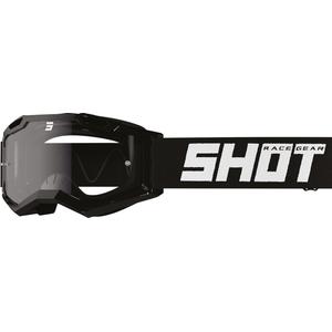 Παιδικά γυαλιά motocross Shot Rocket Kid 2.0 μαύρο (διαφανές plexi)
