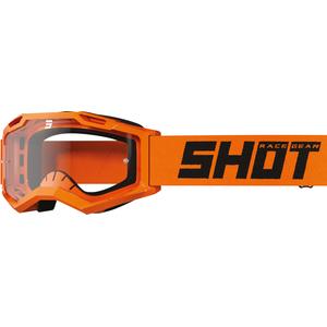 Παιδικά γυαλιά μοτοκρός Shot Rocket Kid 2.0 πορτοκαλί (διαφανές πλεξιγκλάς)