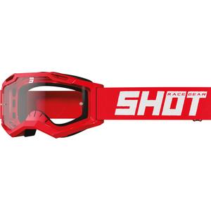 Παιδικά γυαλιά motocross Shot Rocket Kid 2.0 κόκκινο (διαφανές plexi)