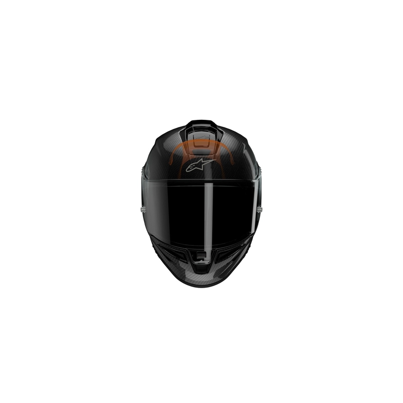 Κράνος μοτοσικλέτας full face Alpinestars Supertech R-10 Team carbon fluor κόκκινο-μπλε-λευκό ματ
