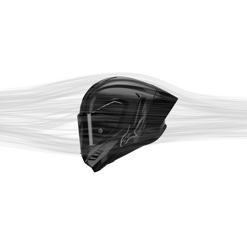 Κράνος μοτοσικλέτας full face Alpinestars Supertech R-10 Team carbon fluor κόκκινο-μπλε-λευκό ματ