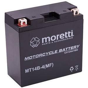 Μπαταρία gel Moretti MT14B-4 χωρίς συντήρηση, 12V 12Ah