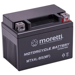 Μπαταρία ζελέ χωρίς συντήρηση Moretti MTX4L-BS, 12V 4Ah