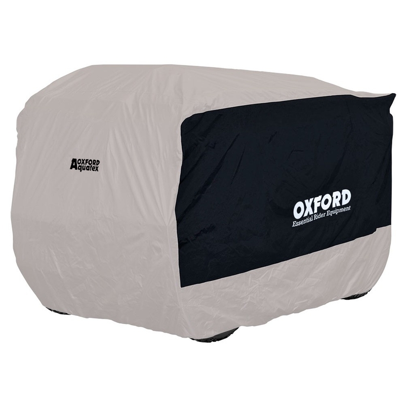 Oxford Aquatex ATV ATV μουσαμάς μαύρο-ασημί