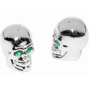 Καπάκια βαλβίδων R-TECH skull 2 τεμάχια