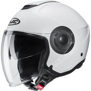 Ανοιχτό κράνος μοτοσικλέτας HJC i40N Solid pearl white