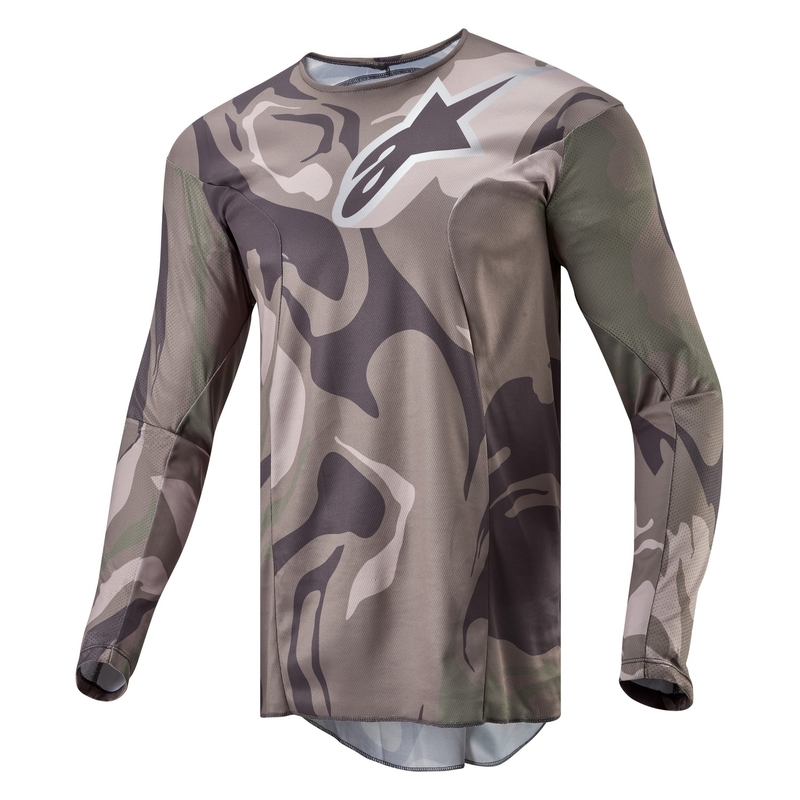 Alpinestars Racer Tactical motocross jersey πράσινο camo-καφέ