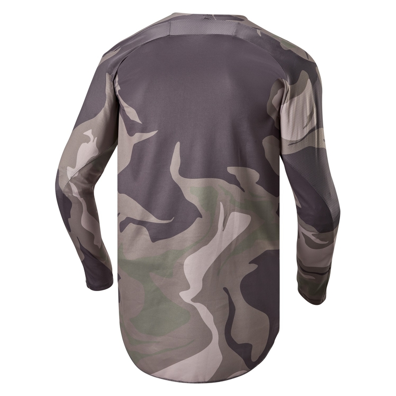Alpinestars Racer Tactical motocross jersey πράσινο camo-καφέ