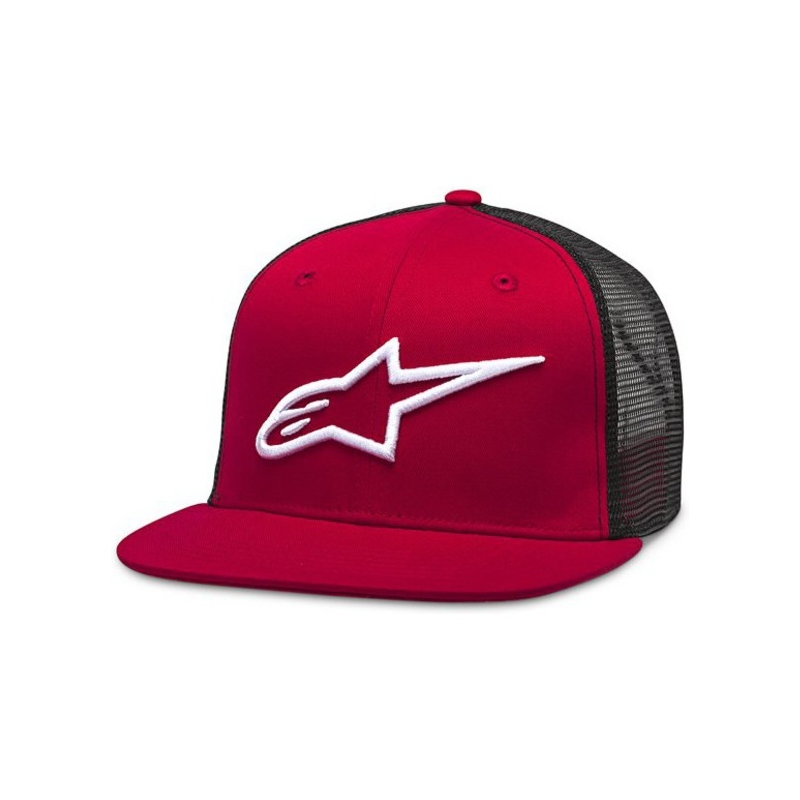 Alpinestars Corp Trucker cap κόκκινο και μαύρο