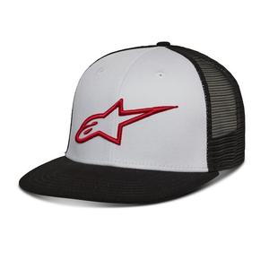 Alpinestars Corp Trucker cap λευκό-μαύρο-κόκκινο