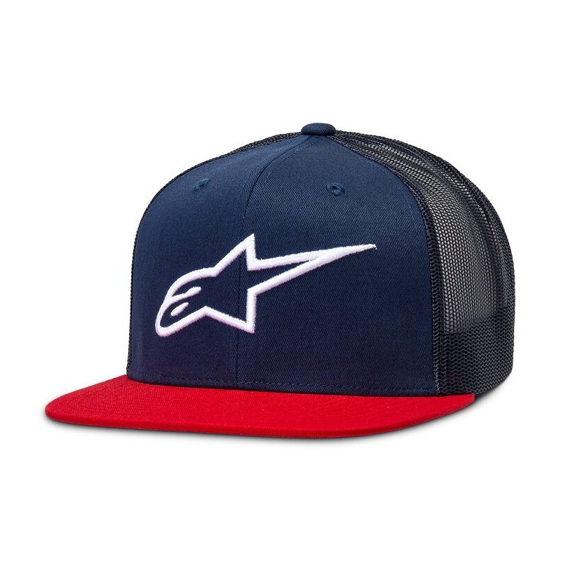 Alpinestars Corp Trucker cap μπλε-κόκκινο-μαύρο-λευκό