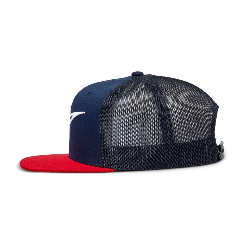 Alpinestars Corp Trucker cap μπλε-κόκκινο-μαύρο-λευκό