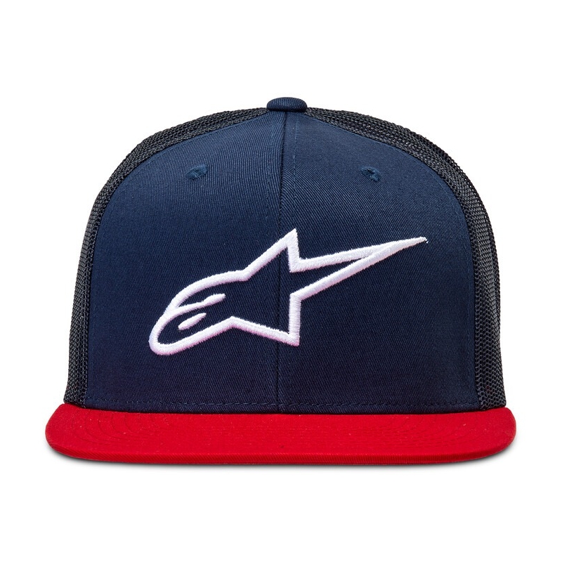 Alpinestars Corp Trucker cap μπλε-κόκκινο-μαύρο-λευκό