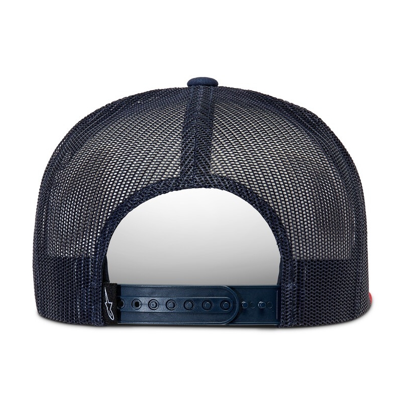 Alpinestars Corp Trucker cap μπλε-κόκκινο-μαύρο-λευκό