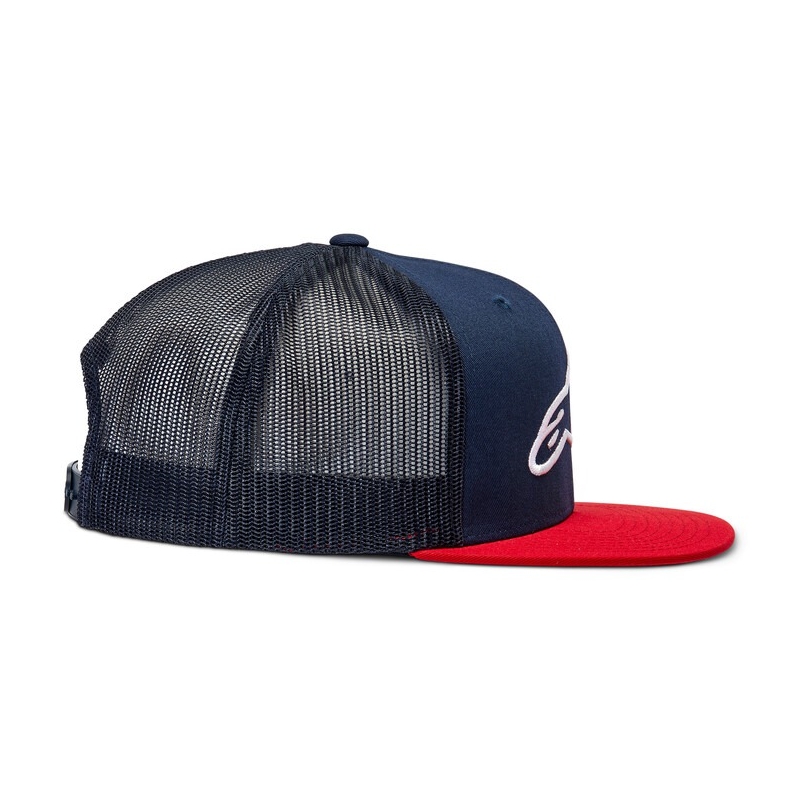 Alpinestars Corp Trucker cap μπλε-κόκκινο-μαύρο-λευκό