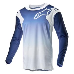 Alpinestars Racer Hoen μοτοκρός φανέλα λευκό-μπλε
