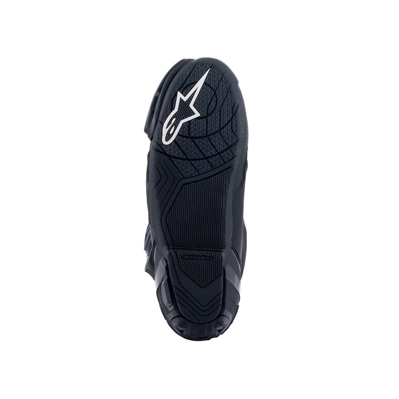 Alpinestars Supertech R 2 Μαύρες μπότες μοτοσικλέτας