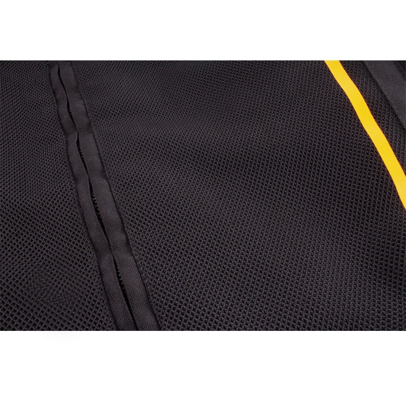 Street Racer Flex Air μπουφάν μοτοσικλέτας μαύρο-πορτοκαλί