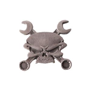 Σήμα κρανίου με κλειδιά