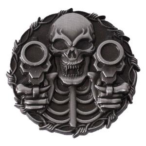 Σήμα κρανίου με πιστόλια