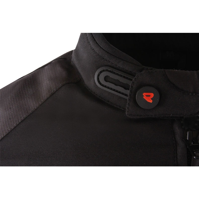 Street Racer Flex μαύρο και κόκκινο μπουφάν μοτοσικλέτας