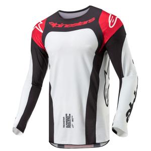 Alpinestars Techstar Ocuri φανέλα μοτοκρός κόκκινο-άσπρο-μαύρο