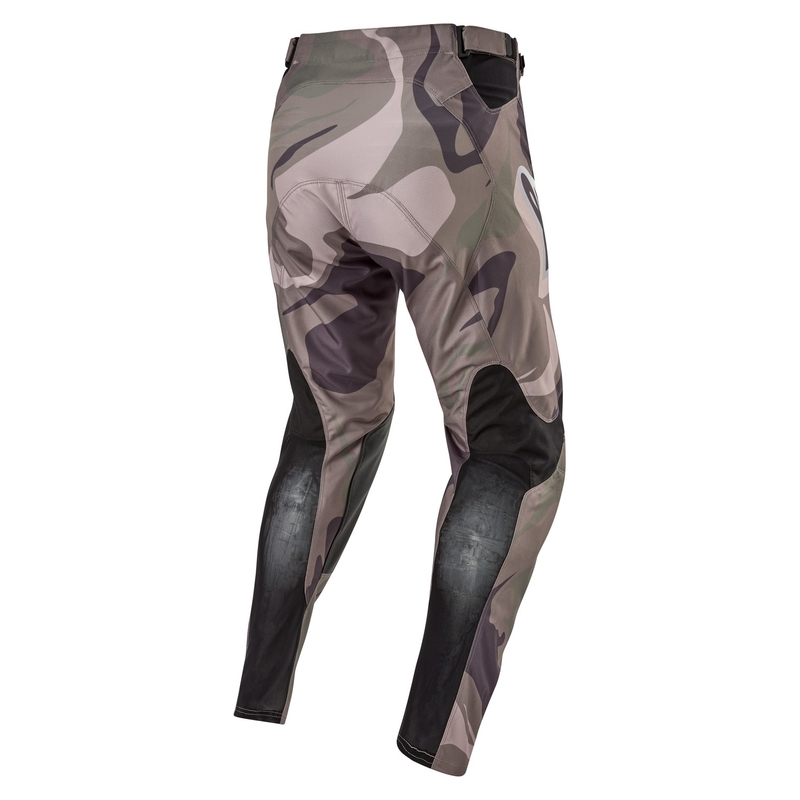 Παντελόνι μοτοκρός Alpinestars Racer Tactical πράσινο camo-καφέ