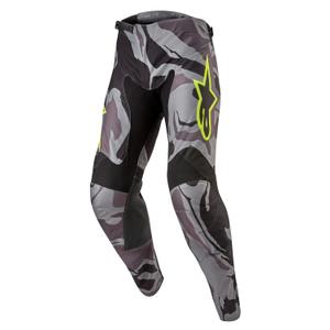 Παντελόνι μοτοκρός Alpinestars Racer Tactical γκρι camo-fluo κίτρινο-μαύρο