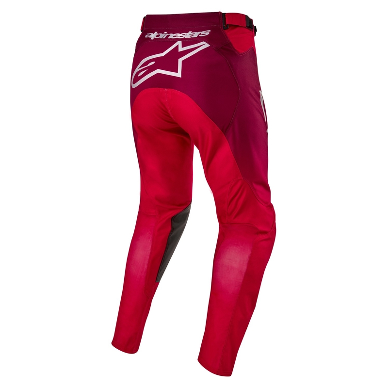 Alpinestars Racer Hoen Παντελόνι Motocross κόκκινο και κρασί
