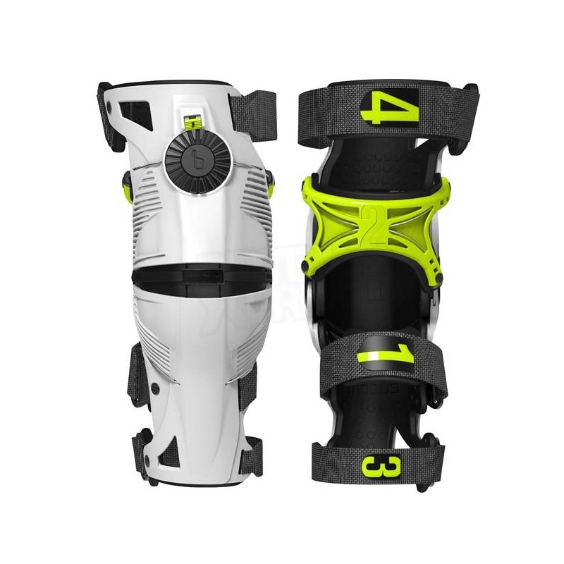 Kolenní ortézy MOBIUS X8 (bílá/žlutá)