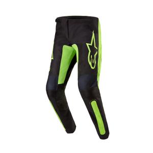 Παντελόνι μοτοκρός Alpinestars Fluid Lurv μαύρο-κίτρινο φλούο